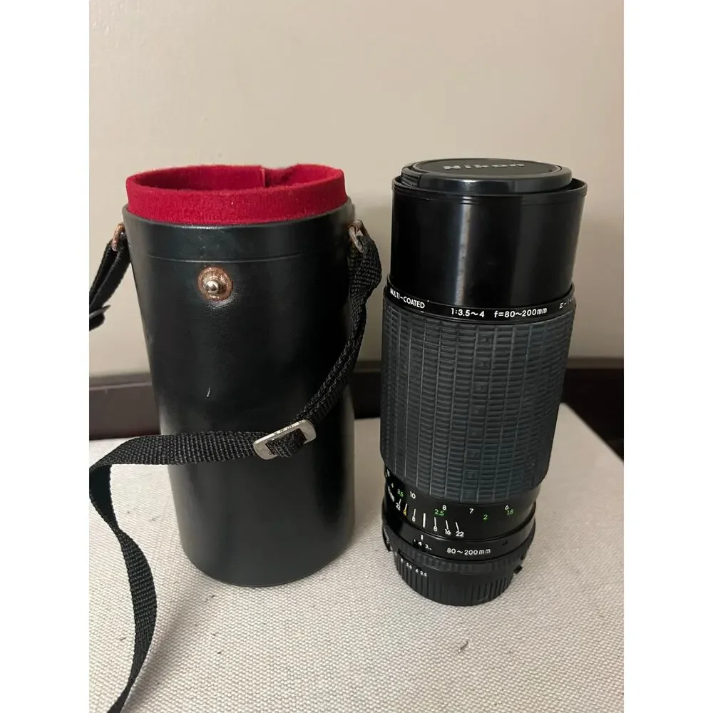 Sigma 80-200mm f3.5-4 High-Speed Zoom-C Multi-Coated - Lens